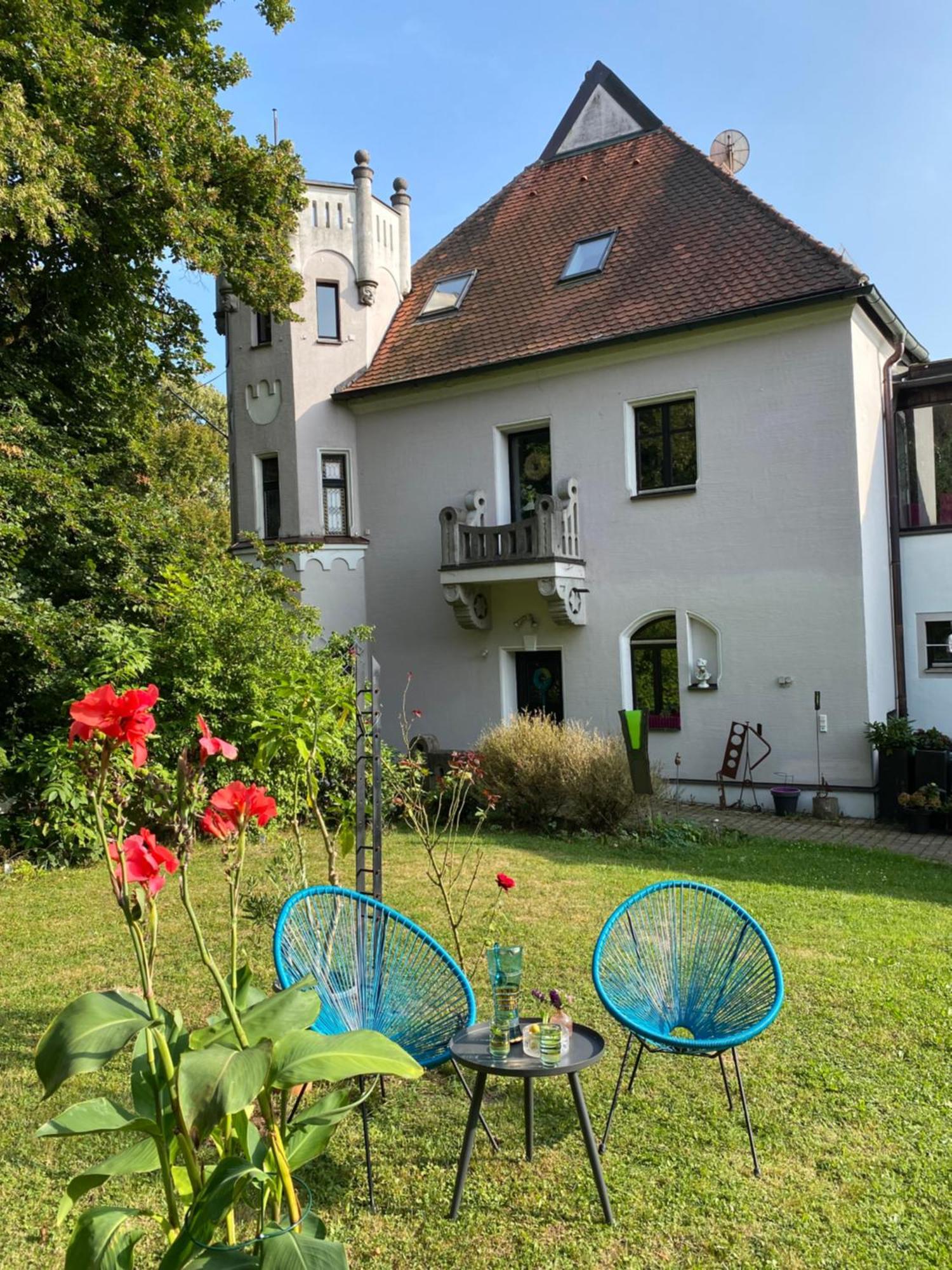 Ferienwohnung In Historischer Villa Mit Gartennutzung Furth im Wald Dış mekan fotoğraf